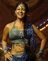 Nayanthara, showing, hot, navel, stills