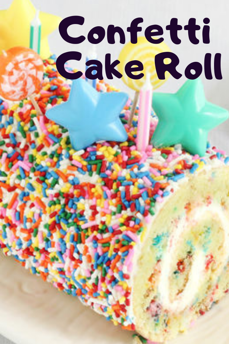 Confetti Cake Roll Shelia Recipes