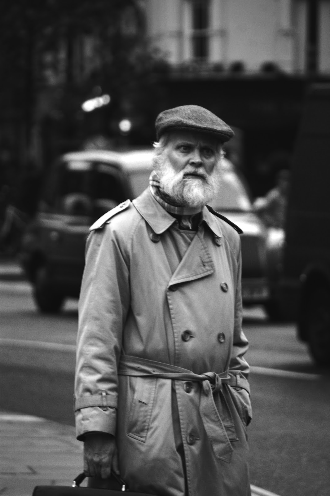 The New Street Circus An excellent beard.