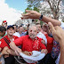Multidão acompanha inauguração popular da transposição do rio São Francisco