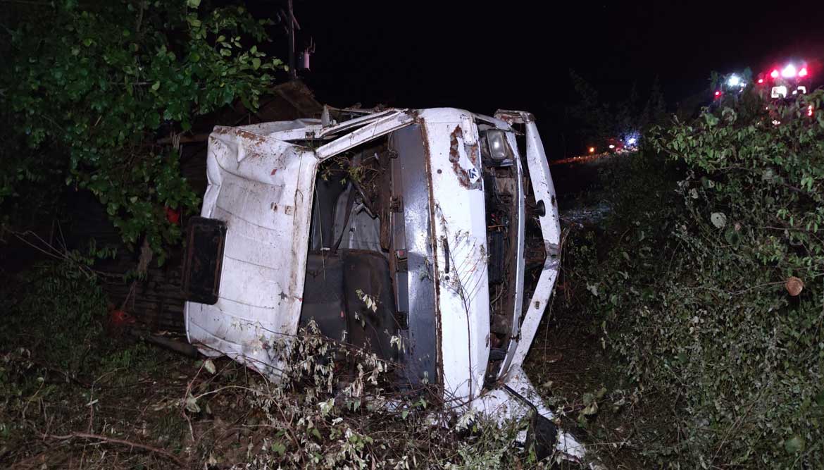 Jacobina: Acidente com caminhão deixa um morto e dois feridos na Serra do Tombador