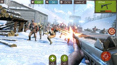 Dead Zombie Call: ทริกเกอร์ Shooter Duty 5 (FPS)