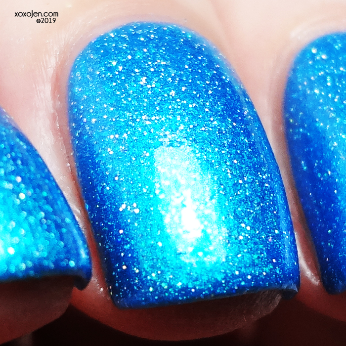 xoxoJen's swatch of Girly Bits Cyan-tifically Proven
