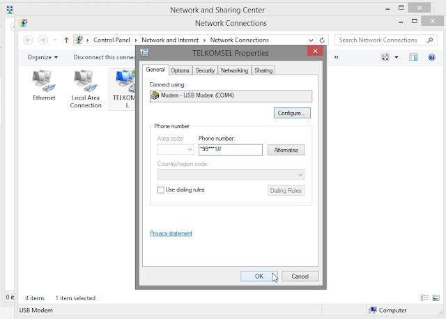 Internet full speed 24 Jam 1 Simcard Dengan memanfaatkan Dial Up number dan Telkomsel Ping