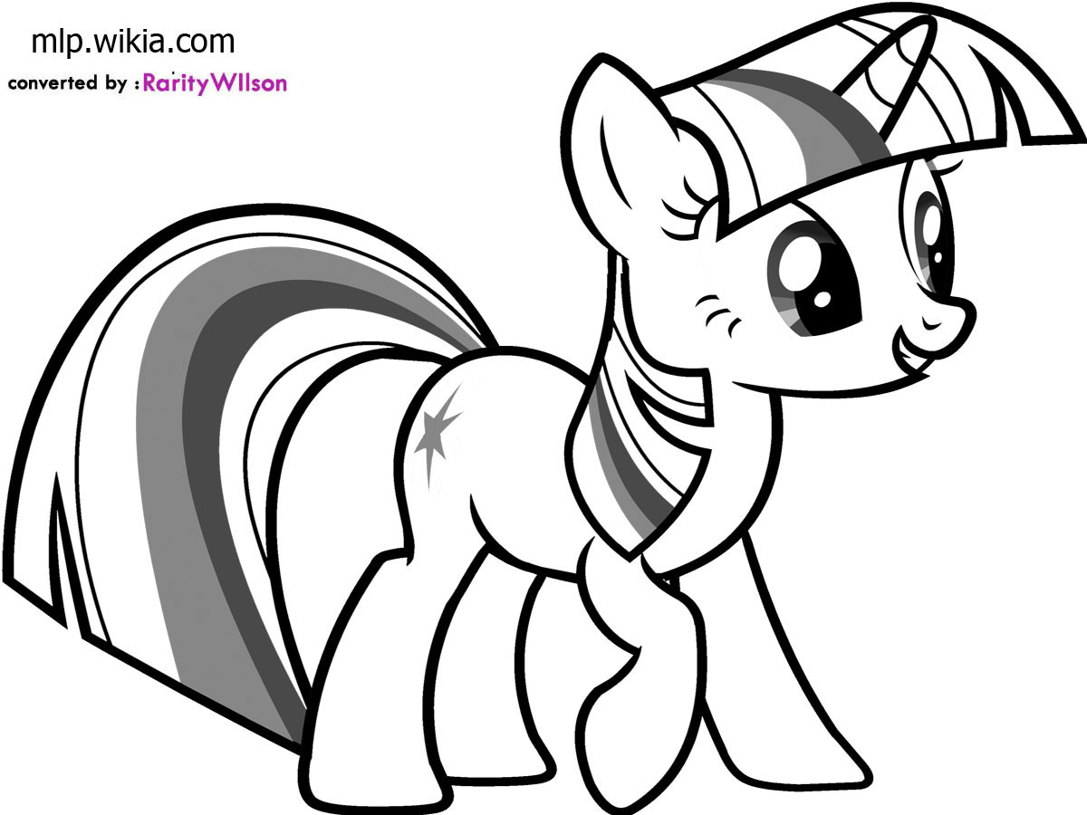 my little ponys coloring pages - photo #37