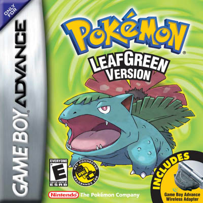 pokemon leaf green gba pokemon leaf green gba