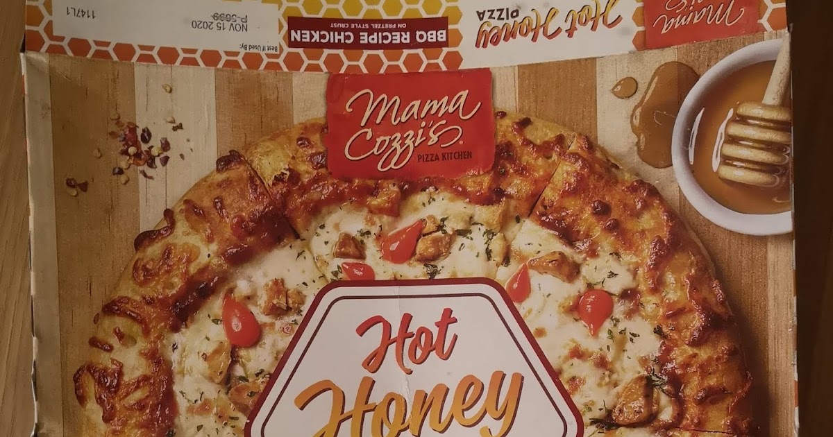 Mama Cozzi's Hot Honey BBQ Recipe Chicken Frozen Pizza (Aldi)