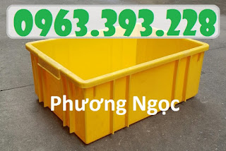 Thùng nhựa công nghiệp, thùng nhựa đặc B3, hộp nhựa đựng đồ cơ khí 9351ed7c5550b00ee941