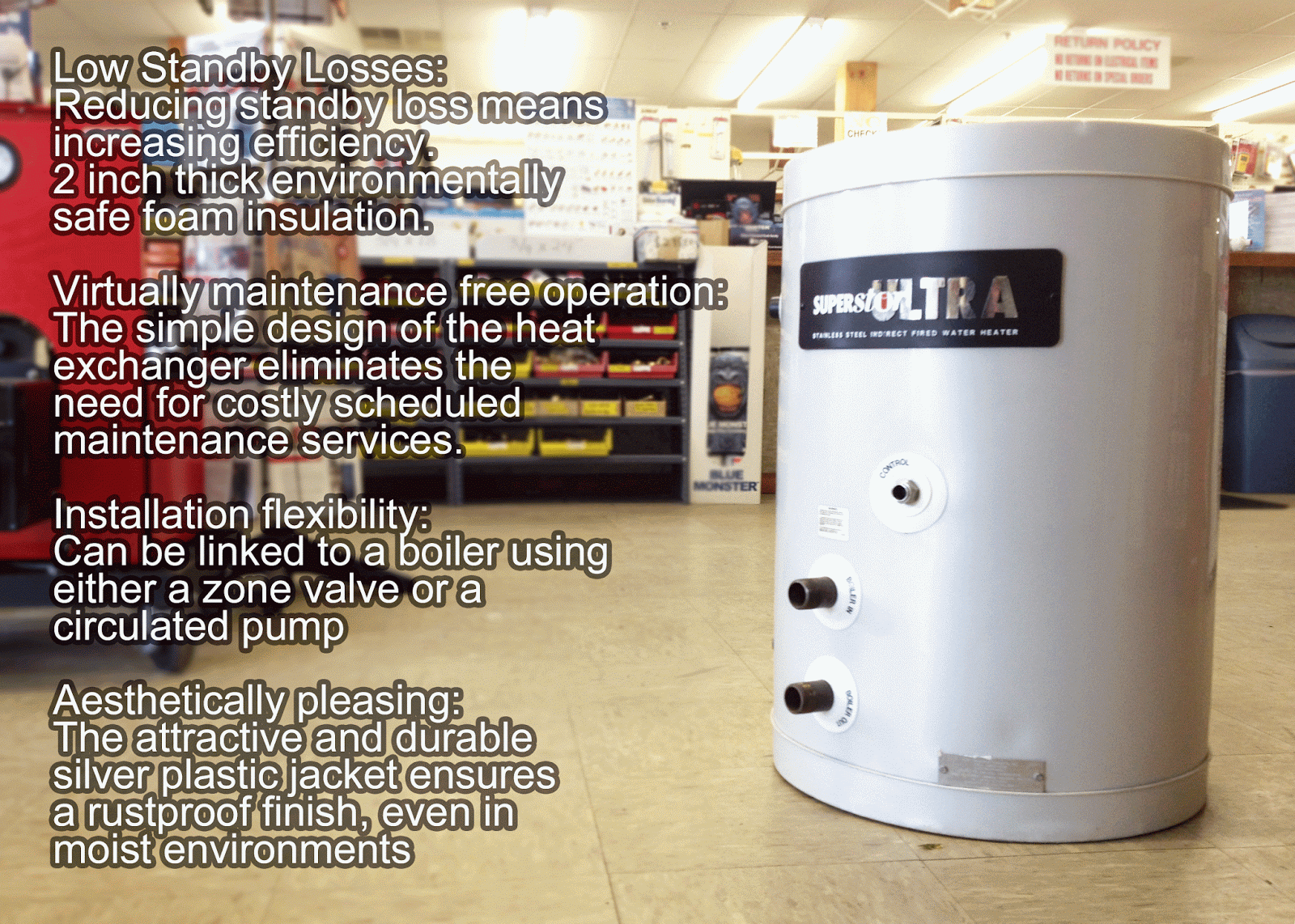 J. A. MARINO HTP Superstor Ultra Indirect Water Heaters