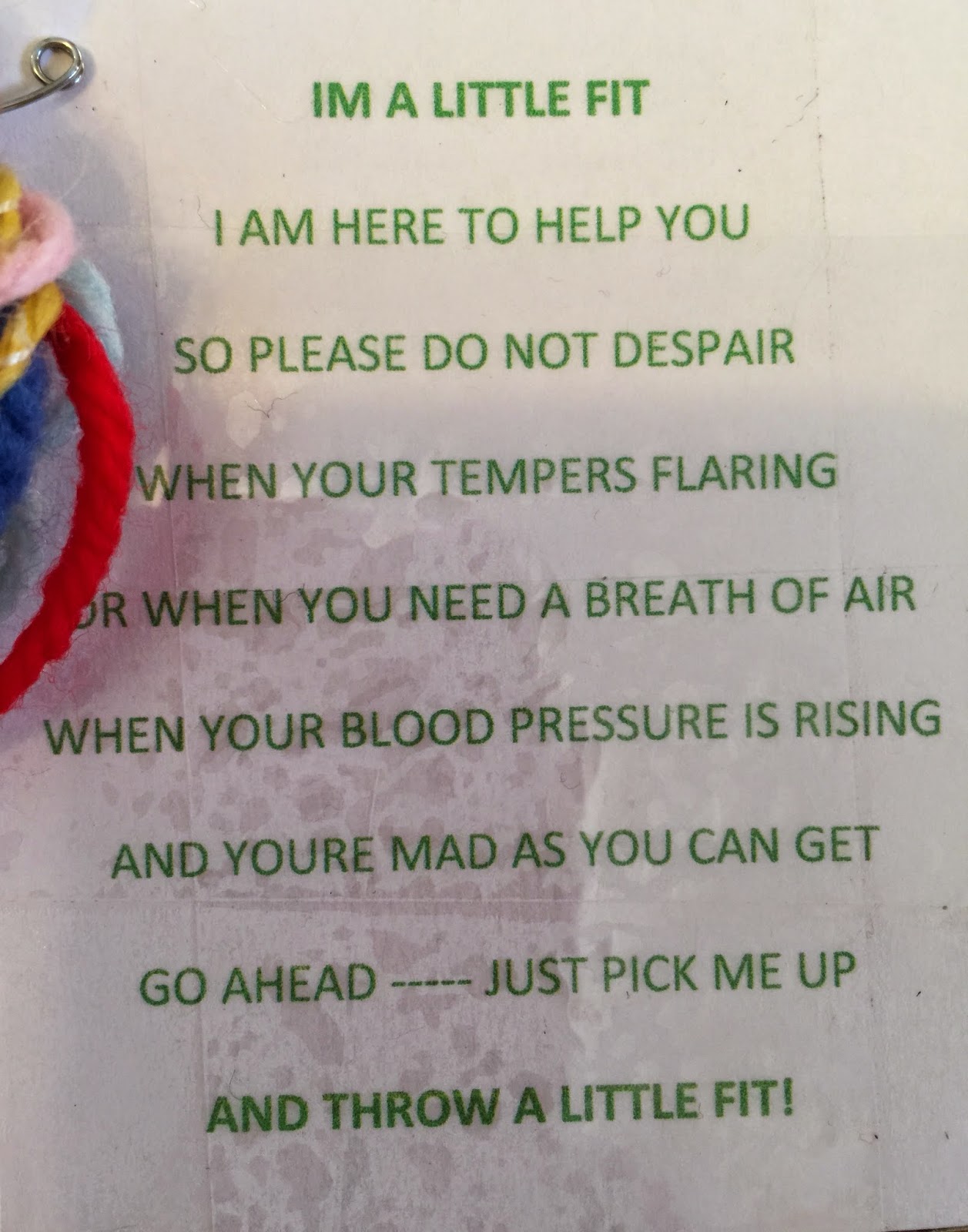 Holly’s Housewife Life Lets talk about throwing a fit..