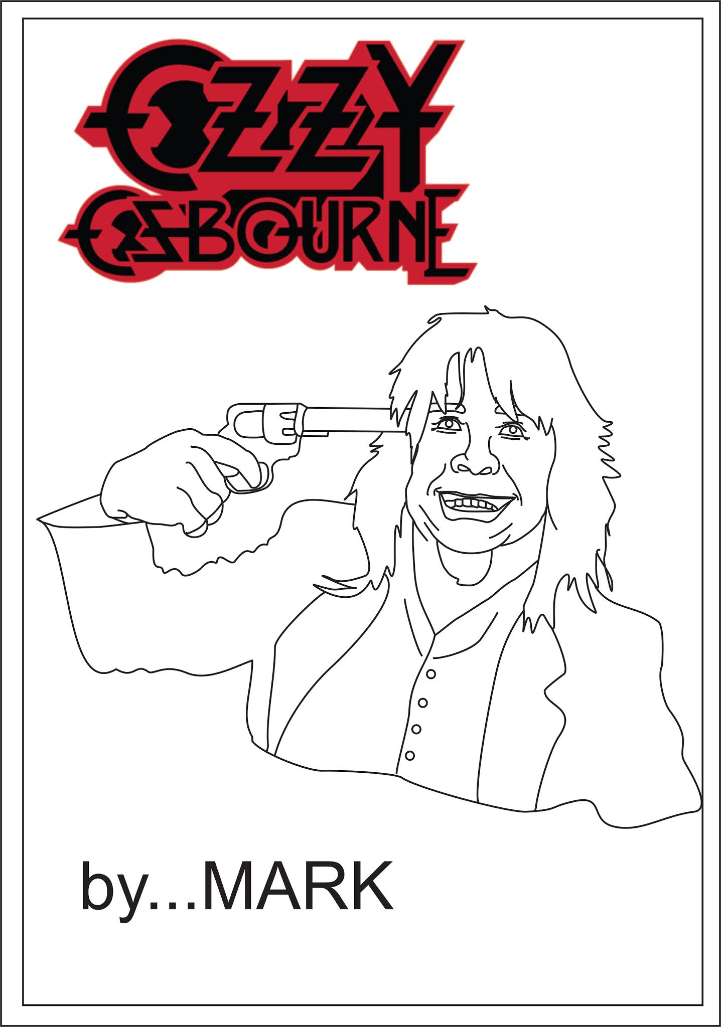 Impresionarte Ozzy and Iron Maiden!! Tribute!