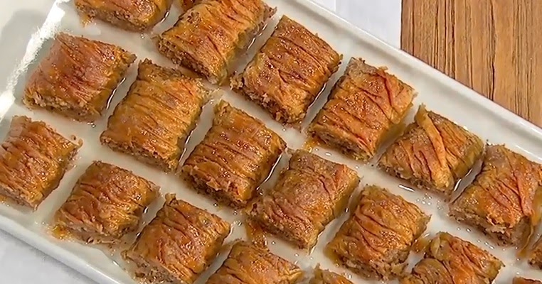 Sütlü Burma Baklava Yapılışı Pınar Altuğ Tarifi Fox tvyemek