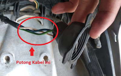 Gambar kabel headlamp