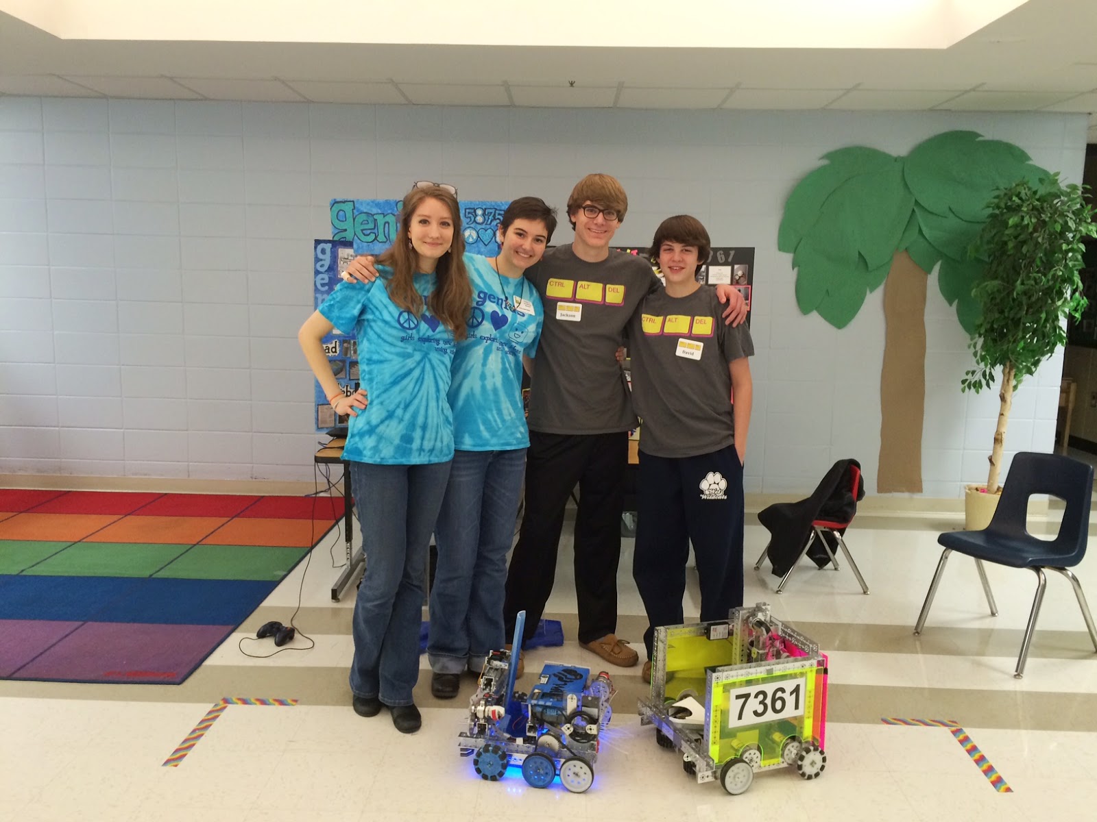 Team CtrlAltDel Family Science Night at Mimosa Elementary School