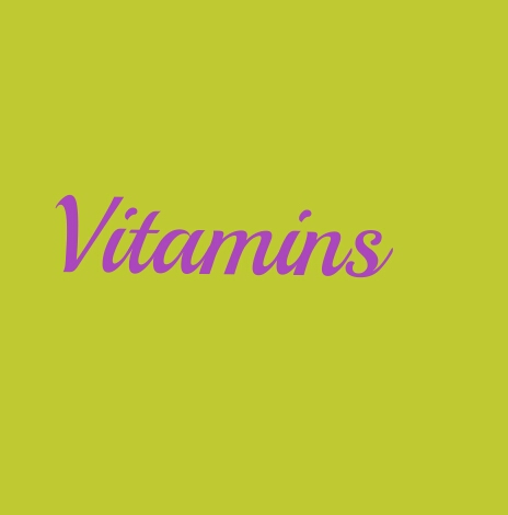  VITAMINS STRUCTURE AND FUNCTION