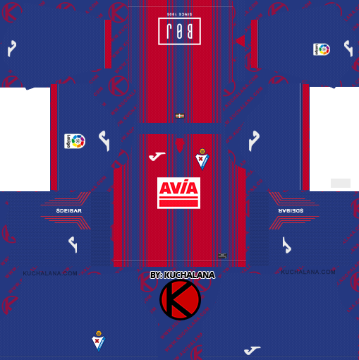 SD Eibar 2019/2020 Kit - Dream League Soccer Kits