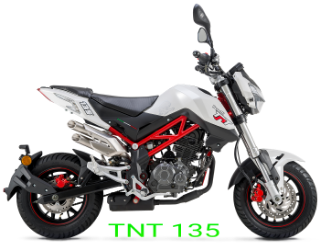 Gambar motor baru Benelli TNT 135