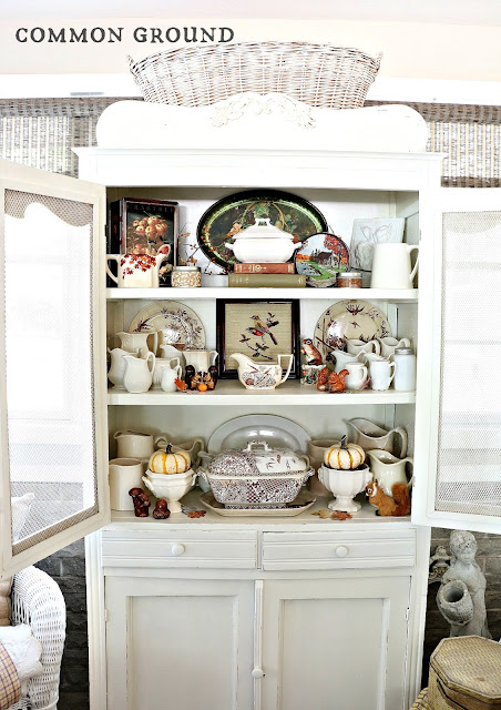 common ground : How to Use Baskets and Crates in Vintage Decor