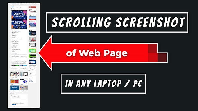 How to Take a Scrolling Screenshot of Web Page - Desktop Chrome 