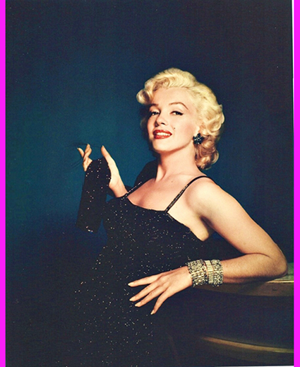 Celebrities_OFFmag: Marilyn Monroe (color photos)
