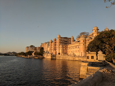 View from City Palace, Udaipur