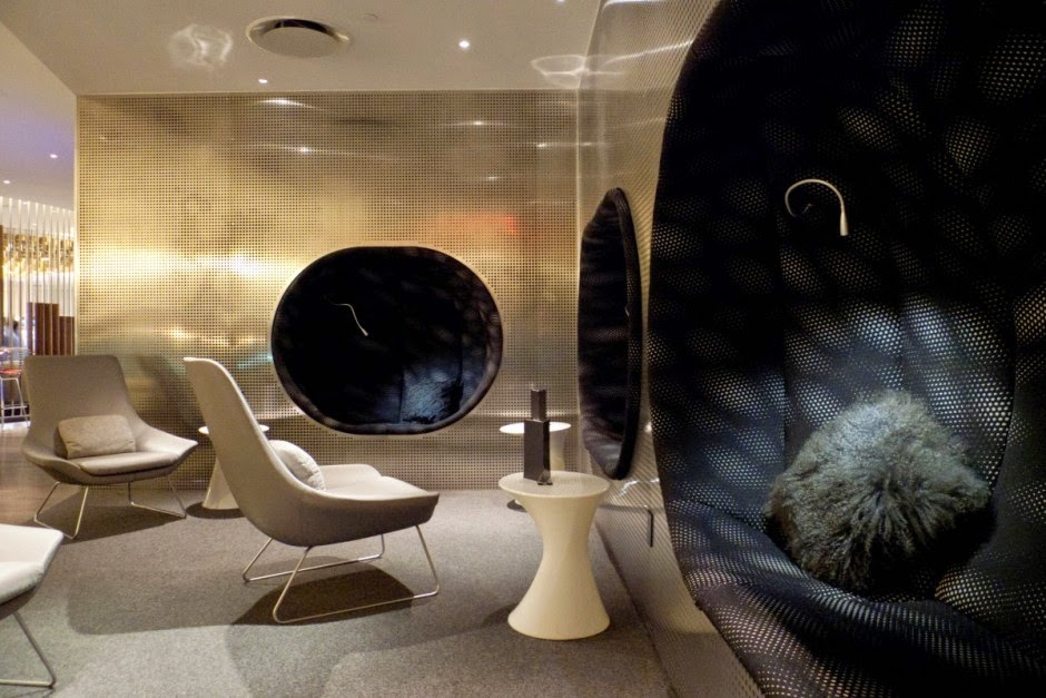 Virgin Upper Class Lounge Decoration Design