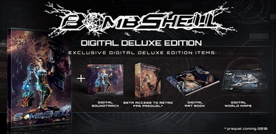 bombshell digital deluxe pc cover www.ovagames.com