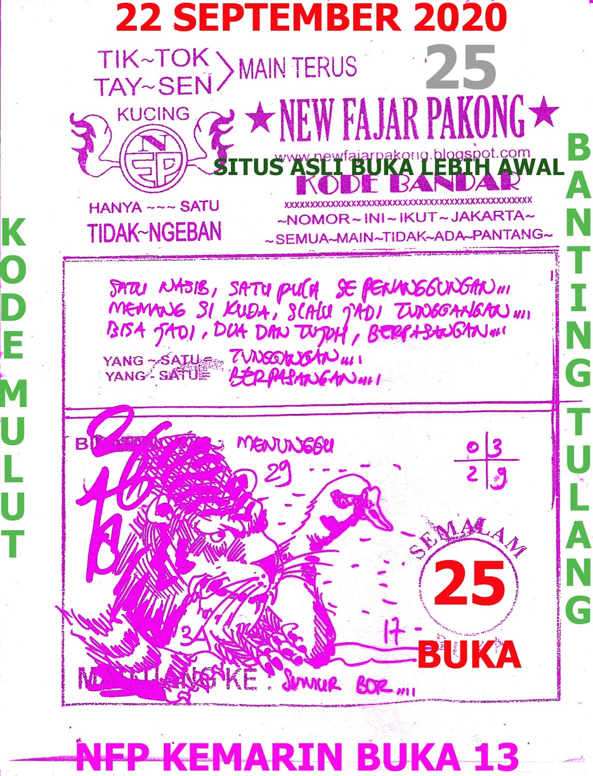 New Fajar Pakong 22 September 2020