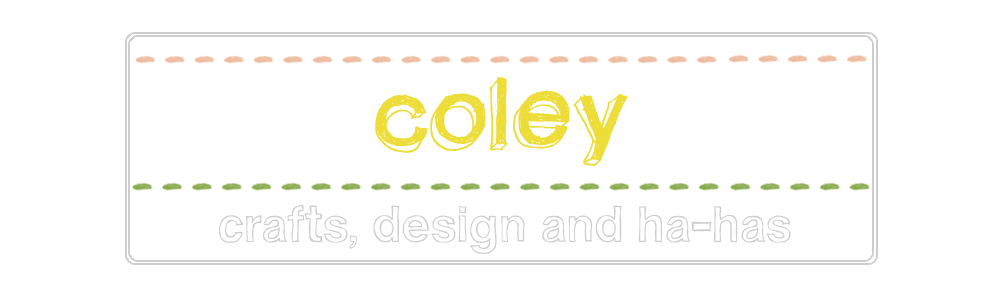 Coley clothing and design blog
