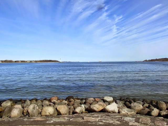 Unser Osterspaziergang in Heikendorf Möltenort Spaziergang Kieler Förde Strand Meer