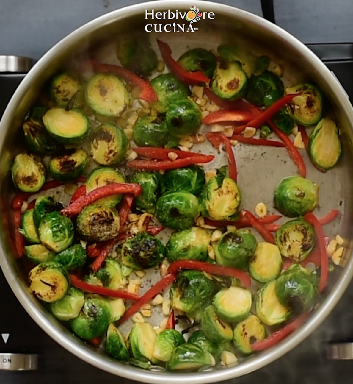 Herbivore Cucina StirFried Brussels Sprouts