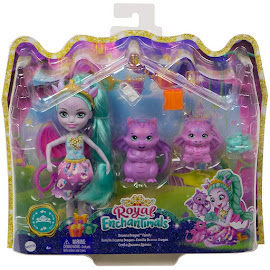 Enchantimals Whisk Royals Family Pack Deanna Dragon Family Figure