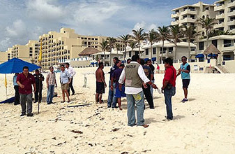 Fallece turista venezolano en playa del Hotel Barceló; habría sufrido un paro cardiaco