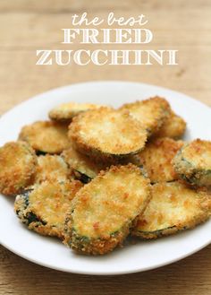 Fried Zucchini - Recipe Easy