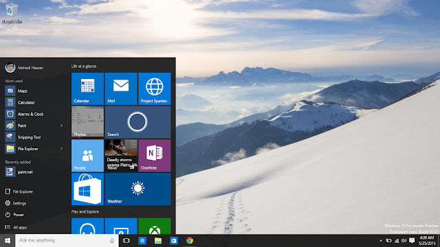 Windows 10 Build 10125