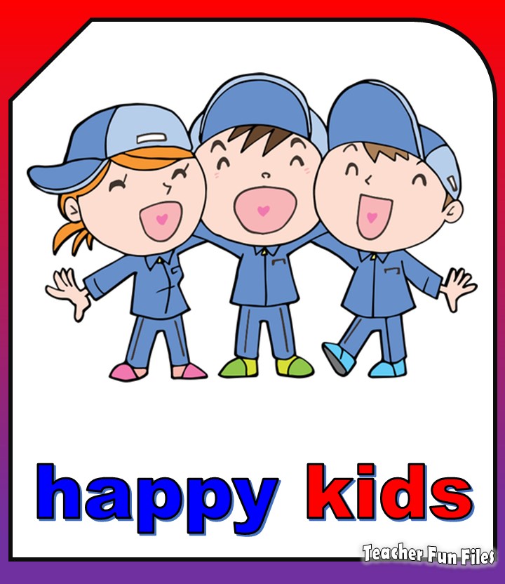 Teacher Fun Files Adjective Picture Cards