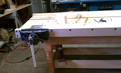 benchtop and vise