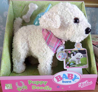 baby born puppy doodle toy
