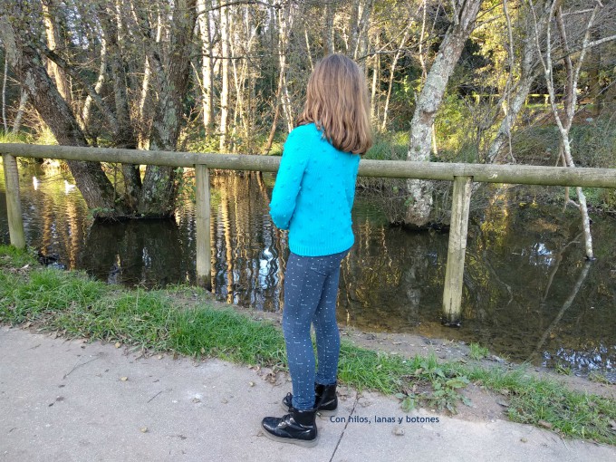 Con hilos, lanas y botones: DIY Jersey palomitero (jersey en punto popcorn o bodoque - patrón gratis)