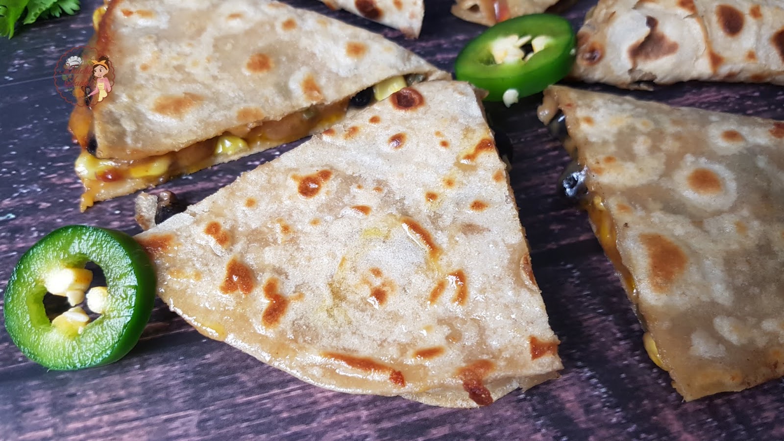 How To Make the Best Cheesy Quesadillas / Beans Veg Quesadillas