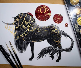04-Night-Unicorn-Mythology-Jonna-Hyttinen-www-designstack-co