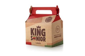 Burger King lança o primeiro combo para idosos acima de 70 anos Burger King lança o primeiro combo para idosos acima de 70 anos