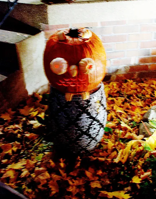 pumpkin carving idea | owl pumpkin ramblingrenovators.ca
