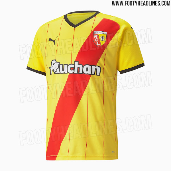 RC Lens 21-22 Home & Away Kits Leaked - Footy Headlines