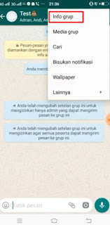 Cara mengunci Chat WA Hanya Admin Yang Berkuasa Cara mengunci Chat WA Hanya Admin Yang Berkuasa