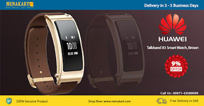 Huawei Talkband B3 Smart Watch, Brown