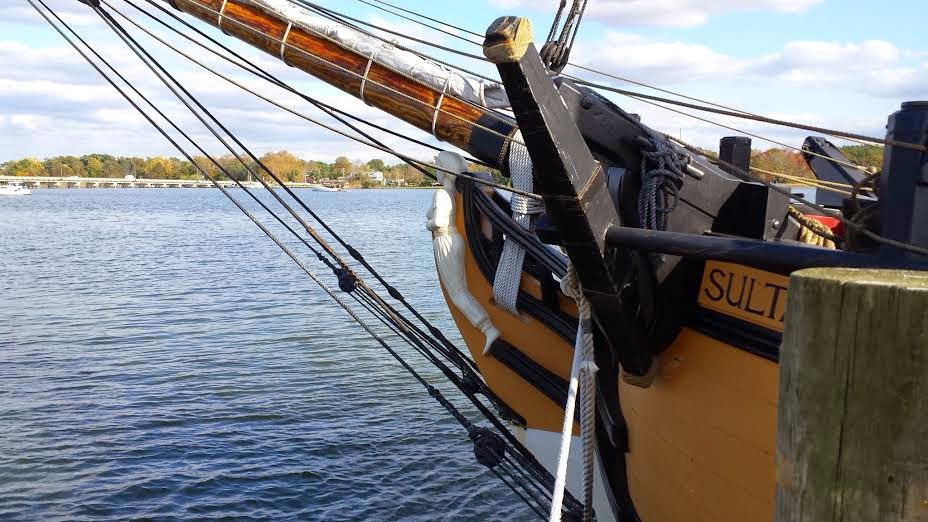 829 southdrive Wooden Ships Sultana Downrigging 2014
