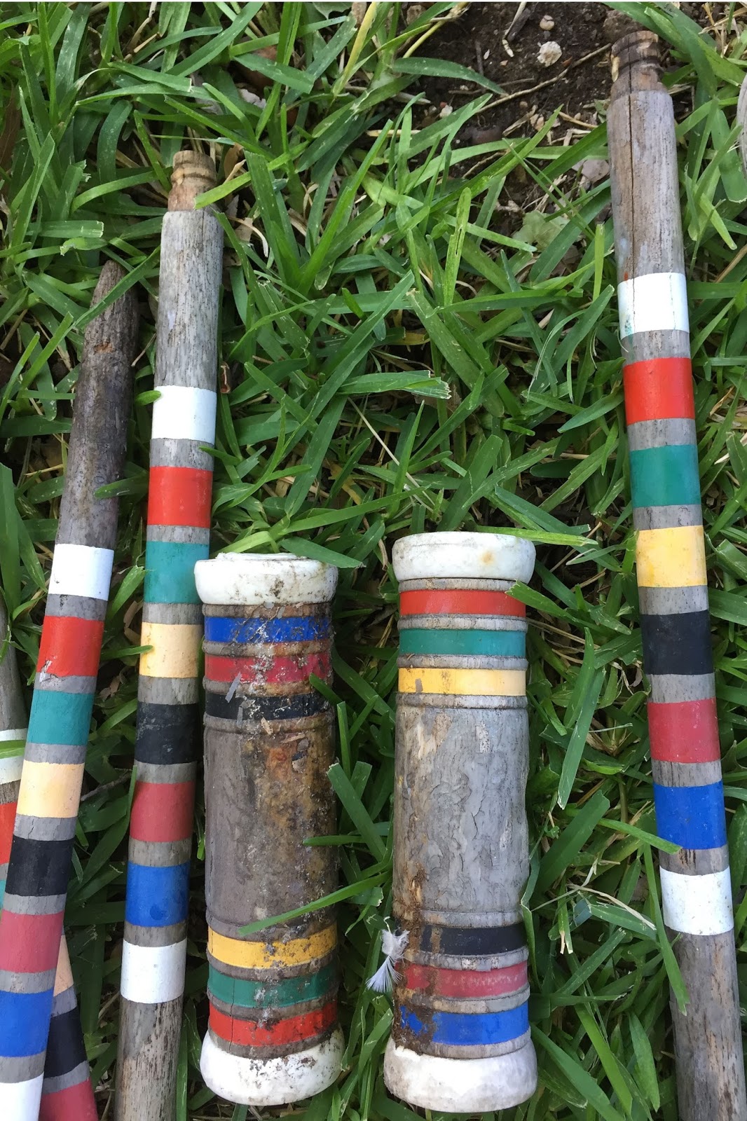The B Farm Trashy Tales A Croquet Holder