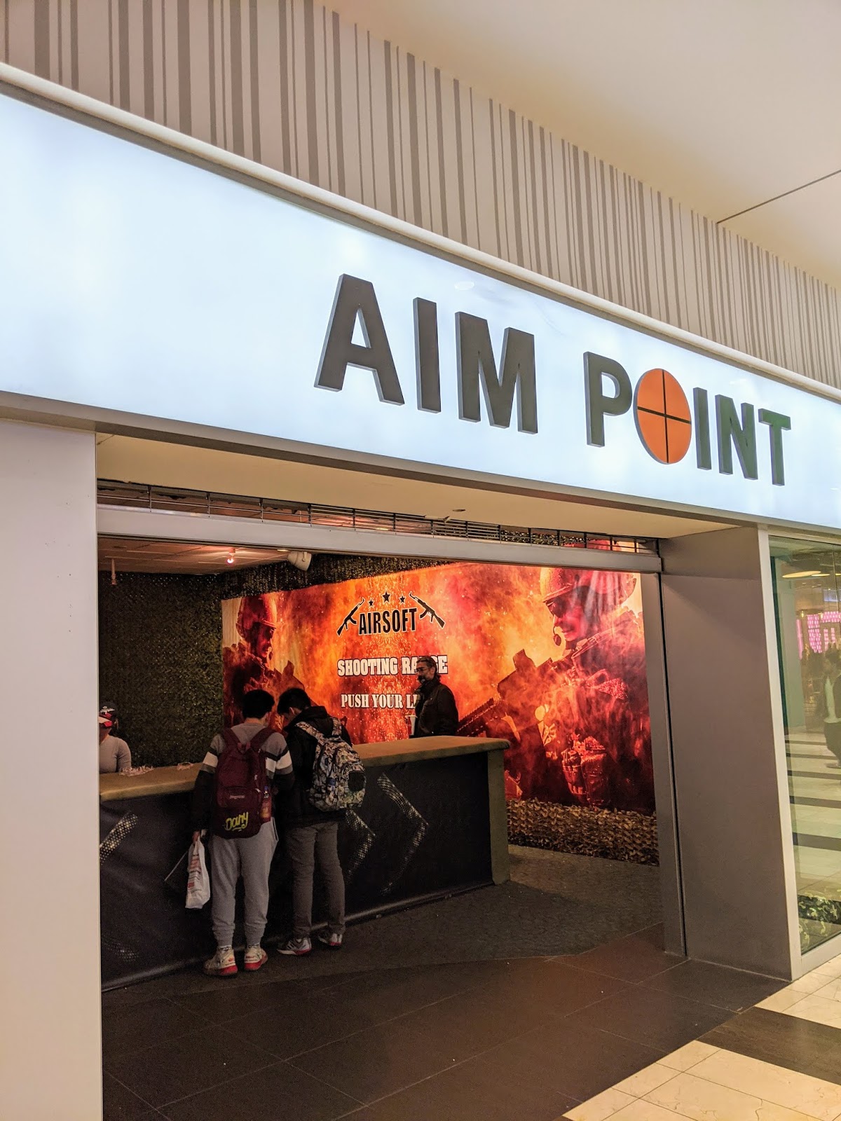 Robert Dyer Bethesda Row Aim Point shooting range opens at