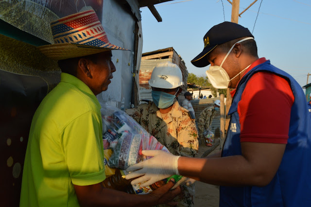 En Riohacha comenzó entrega de ayudas de la alcaldía distrital